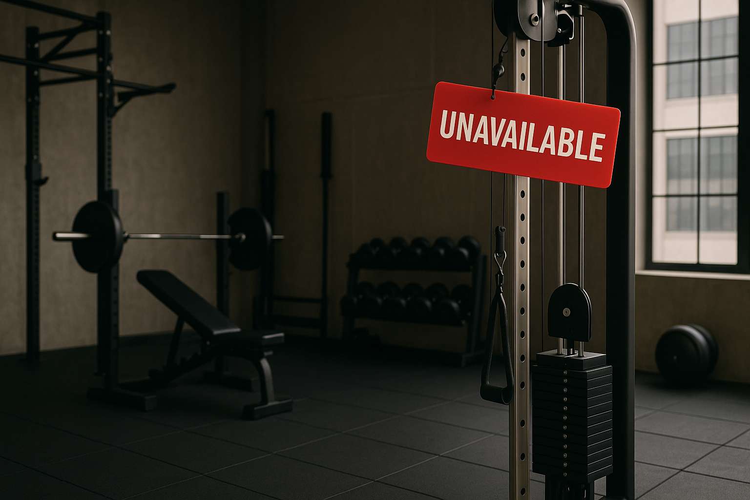 Exercice indisponible, alternatives intelligentes dans FITracking