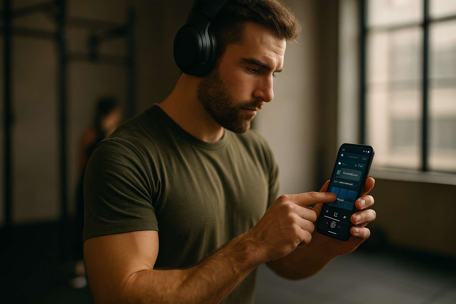 Musique, casque audio et lecteur MP3 intégré dans FITracking